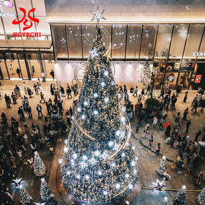 Arbre <span class=keywords><strong>de</strong></span> <span class=keywords><strong>Noël</strong></span> Artificiel Géant Personnalisable avec Circuit <span class=keywords><strong>de</strong></span> <span class=keywords><strong>Train</strong></span> <span class=keywords><strong>Électrique</strong></span> Intégré – Projet Décoratif Professionnel d'Usine avec 19 Ans d'Expérience - Product Image 6