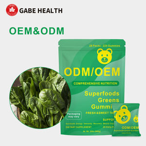 Gummies de superaliments verts à marque privée pour soutenir la digestion et la santé intestinale, supplément personnalisé OEM - Product Image 5