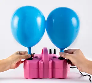 B304 Free Shipping High Power Four Filling Nozzle Inflatable Electric  Balloon Pump Air Inflator Machine