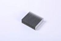 Profilés en aluminium sur mesure OEM, surface anodisée, finition argentée, profilés en métal, dissipateur thermique personnalisé