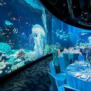 4KウルトラフルHD5000ルーメンレーザー短焦点エンジニアリングプロジェクター3Dマッピング広告ライトショー屋外建物 - Product Image 4