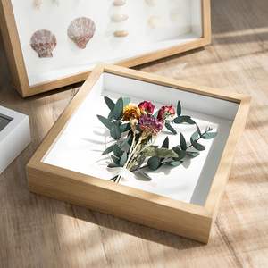 Boîte de rangement personnalisée pour billets d'avion, cadre shadow box 8x8 12x12, boîte à monnaie et boîte à souvenirs pour objets précieux - Product Image 5