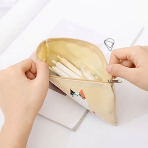 Free Shipping's Items Blank <b>Canvas</b> Cosmetic Zipper <b>Bag</b> Pen Pencil Sublimation Makeup <b>Bag</b> - Product Image 4