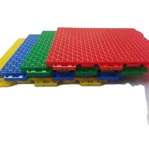 Baldosas de Suelo Modulares de PP Entrelazadas para Exteriores, para Bádminton, Baloncesto, Voleibol, Reemplazo de Suelos Deportivos - Product Image 2