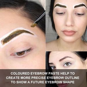 เครื่องมือทำแผนที่หลากสีสำหรับเขียนคิ้วอุปกรณ์ทำแผนที่แบบไมโครเบลดที่วางคิ้วการแต่งคิ้วแบบประหยัด - Product Image 3