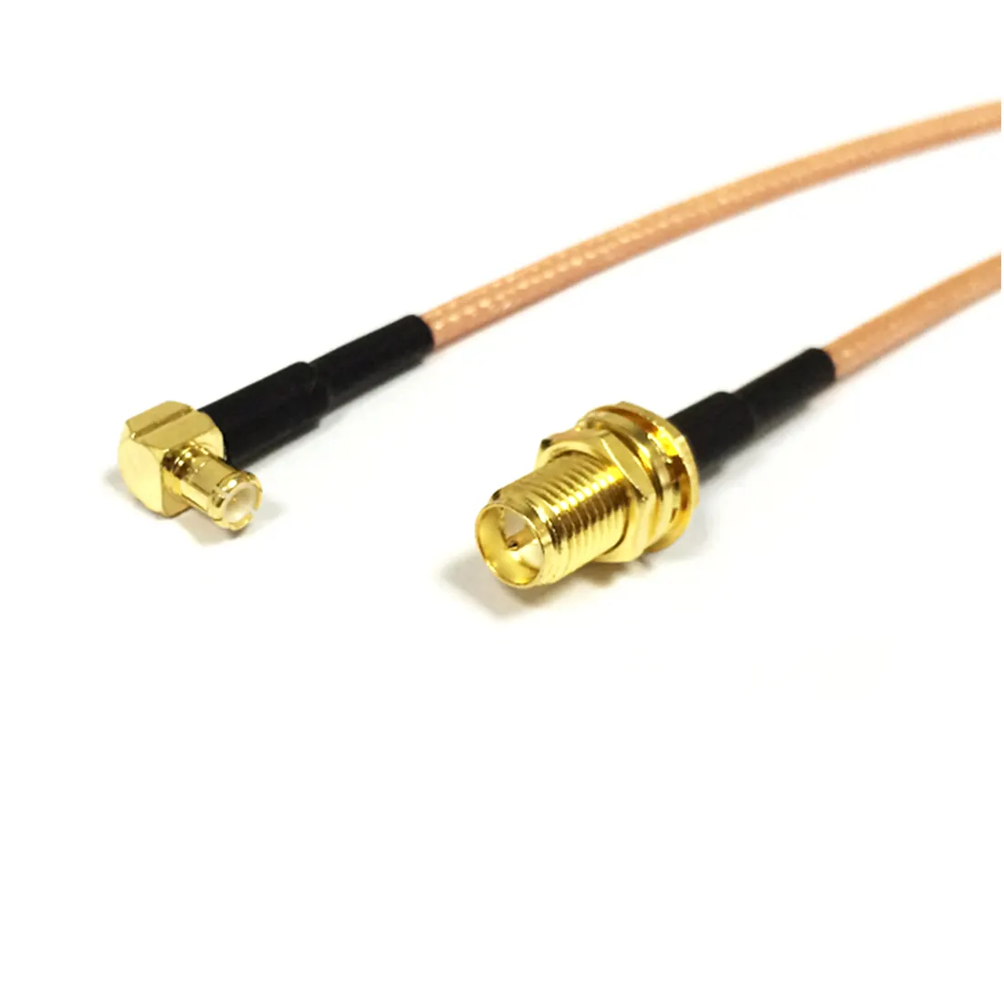 Manufacturer RP-SMA Female to MCX Male RG316 RF Coaxial Jumper Pigtail Cable