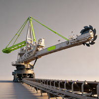 Apilador y Recuperador de Palés de Diseño Flexible Marca SYM con Rodamientos y Motor para Configuraciones Lineales y Circulares de Almacenes