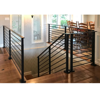 Daiya en acier inoxydable main courante d'hôpital pour mur avec poteau rond et rond main courante finition miroir