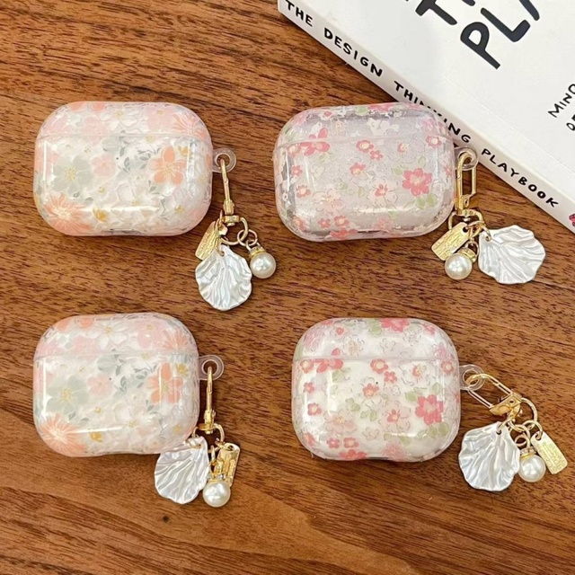 New Fashion High Transparency Oil Painting Earphone case for AirPods 4 2 Pro 2nd 1 Generation 3rd