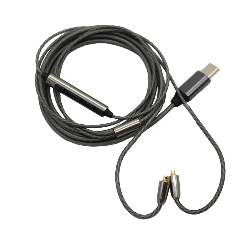 Cabo mmcx tipo c para fones de ouvido shure westone, se535 se846 se315