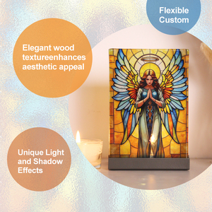 Custom Pattern Memorial Tealight <b>Candlesticks</b> Votive Candle Holder Candle Holder for Thanksgiving Christmas - Product Image 4