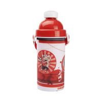 Bouteille d'eau 3D en plastique sans BPA, personnalisable, avec paille et couvercles, idéale pour les enfants et les fêtes – Meilleures ventes