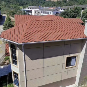 Italiano mediterraneo leggero Metro piastrelle moderne Plain tetto di scandole di asfalto foglio all'ingrosso prodotto a buon mercato - Product Image 6