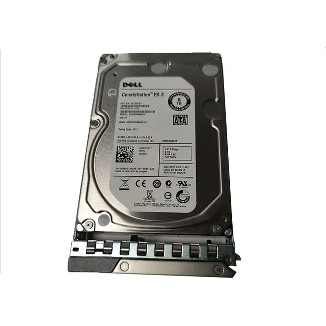 Original Factory dell 2T 4T 6T 10T 12T 16T 18T 8T HDD 7.2K 3.5inch Server Hard Disk 8tb