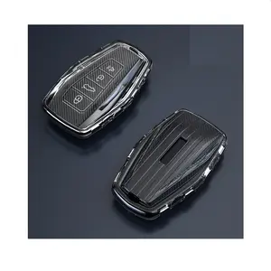 New TPU Transparent Car Key soft Fob Cover for Geely key