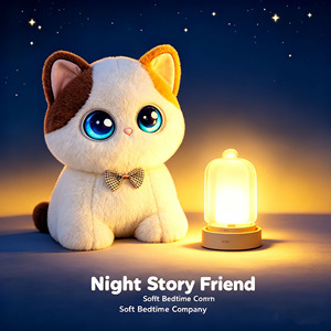 Juguete interactivo de peluche duradero y seguro con IA para niños, juguete inteligente para cuentos de noche y juegos en casa. - Product Image 1