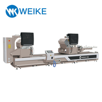 Machine de découpe de profilés en aluminium à angle arbitraire WEIKE CNC, scie à aluminium pour la fabrication de murs-rideaux