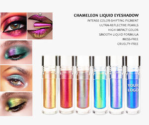 MLM เมคอัพแบบกำหนดเอง ขายดี เม็ดสีแน่น แห้งเร็ว กันน้ำ วีแกน มิเนอรัล 5 กรัม ไฮไลท์เตอร์ ชิมเมอร์ อายแชโดว์เนื้อลิควิด สีเปลี่ยนเฉด - Product Image 3