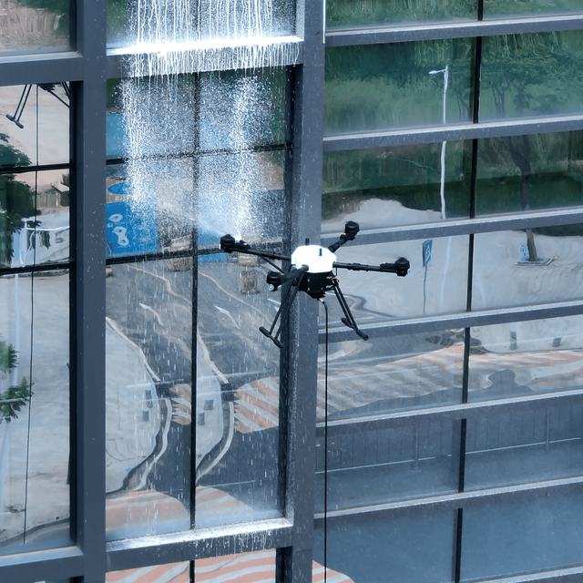 Clean Drones High Pressure Carbon Jet Cleaning Adjustable Angle Window Wall Painting/Agriculture Spray Long Range Remote