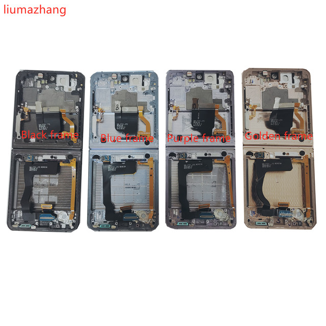 Orig 6.7 Inch for Samsung Galaxy Z Flip 4 LCD Display Screen Touch Screen Digitizer Component with Dots and Lines
