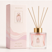 Ensemble de diffuseurs à bâtonnets liquides personnalisés pour parfums, haut de gamme, écologiques, marque privée, coffret cadeau de parfum d'ambiance, fabricant OEM