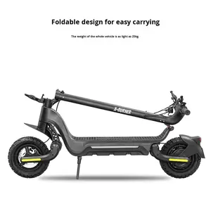 Entrepôt euro-américain 1600W pneus tout-terrain à double moteur sans balais batterie <span class=keywords><strong>au</strong></span> lithium 48V18Ah en alliage d'aluminium - Product Image 3