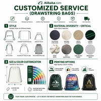 Sac à dos à cordon personnalisé en polyester imperméable réutilisable pour enfants, idéal pour les cadeaux de fête d'anniversaire, le sport, la gym et les voyages