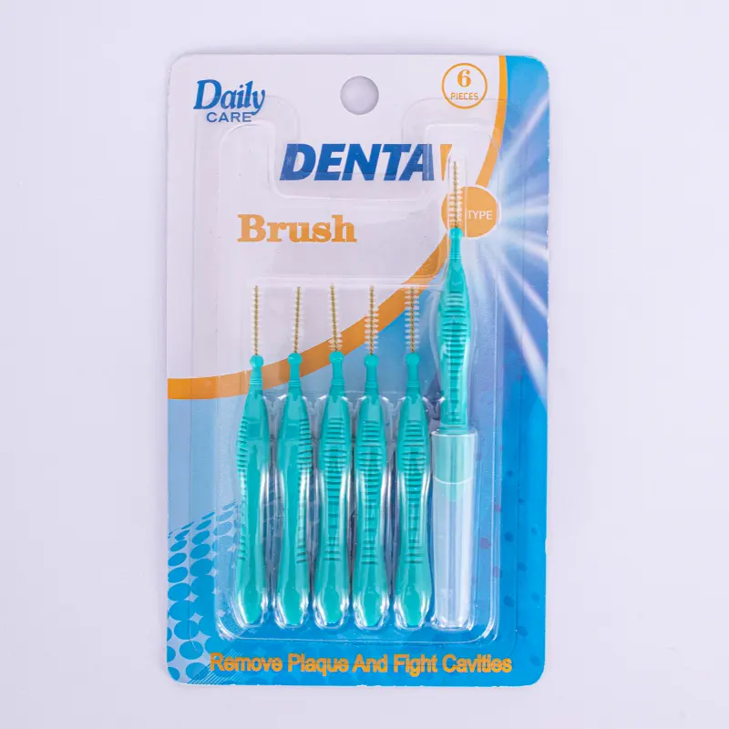 Escova ortodôntica para dentes, ferramenta de qualidade superior, escova macia para dentes, ideal para limpeza ortodôntica.
