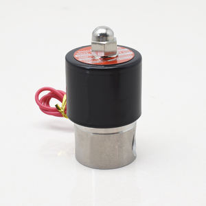 2S025-08 AC220V DC24V Normaler weise geschlossenes Edelstahl-Wasser ventil <span class=keywords><strong>Pilot</strong></span> wasser Gas Mikro magnetventil 1/4 Zoll - Product Image 6