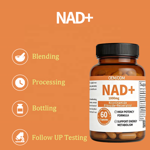 Kapsul Vitamin NAD+ 1000mg - Nikotinamida Ribosida + Resveratrol untuk Mendukung Metabolisme Energi Alami - 60 Kapsul (2 Kapsul per Kemasan) - Product Image 4