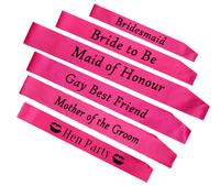 Addio al Nubilato Forniture Bride To Be Sash/del Partito di Gallina di Kit Da Sposa In Raso A Essere Sash
