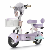 Vélo électrique pour adultes 48V 500W Batterie au plomb Cadre en acier Vitesse maximale 30-50 km/h Électronique haute vitesse