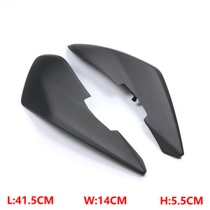 Carénage latéral d'échappement en fibre de carbone sèche préimprégnée pour Ducati Hypermotard 950 SP RVE 2019-2025 – Coque extérieure modifiée pour <span class=keywords><strong>moto</strong></span> - Product Image 6