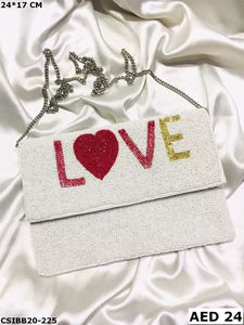 Bolsos de cuentas de diseñador Banjara Boho para mujer hechos a mano, un accesorio elegante adecuado para la noche nupcial - Product Image 4