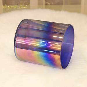 Crystal Soul Purple Diseño exclusivo <span class=keywords><strong>de</strong></span> Cosmic Aurora Alchemy Crystal Bowl 432Hz Paso perfecto - Product Image 4