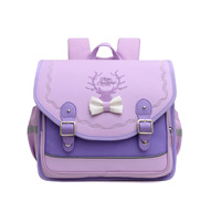 Sac Tendance 2025 Sac à dos d'école primaire Horizontal Style britannique étanche pour les grades 1 à 6 Sac à dos de réduction de poids