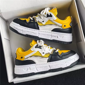 Zapatillas Deportivas de Moda 2025, con Suela Gruesa, Transpirables, para Hombre, Casuales, para Caminar, de Alta Calidad, con Plataforma Plana, para Skateboarding - Product Image 1