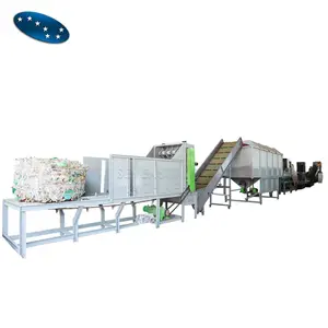 High Quality Pet Flakes Washing Production Line Pet Bottle Flakes Recycling Machine with high efficiency