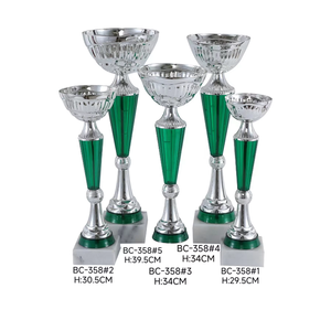 Coupe <span class=keywords><strong>de</strong></span> trophée sportif annuel en métal <span class=keywords><strong>de</strong></span> la <span class=keywords><strong>marque</strong></span> Phoenix, personnalisée en or et argent, durable pour le tennis, le taekwondo, le bowling, le golf, le football, le basketball - Product Image 1