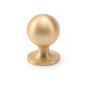 Maxery-Poigné<span class=keywords><strong>e</strong></span> d'armoire une pièce soyeuse, petite tête ronde, bouton de cuisine, quincaillerie de chambre à coucher pour armoire, placard et commode - Product Image 3