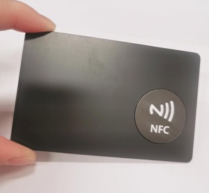 Kartu Kunci Hotel RFID/NFC Logam dengan Desain Terukir Laser Dentity/Kartu Kredit Logam - Product Image 1
