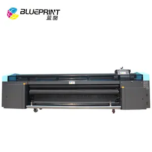 Blueprint CuộN Uv 3.2M Để Cuộn Máy In Giấy Dán Tường Biểu Ngữ Vật Liệu Màng Mềm PVC Máy In Công Nghiệp