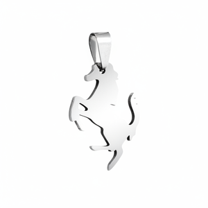 Ciondolo e Charm Cavallo in Acciaio - Gioielleria Fine - Product Image 2
