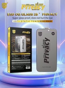 Nuevo alto aluminio ESD OG 28 ° privacidad Anti-espía Protector de pantalla vidrio templado para Huawei <span class=keywords><strong>Nova</strong></span> 12Lite 12SE 12S 12i 11SE 11i - Product Image 2