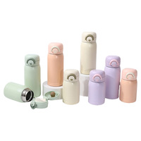 Tasse isotherme sous vide en acier inoxydable 304, couvercle à ouverture rapide à un clic, isolation thermique 6-12 heures, anti-fuite, sans BPA, petite taille