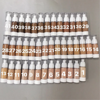 Vente en gros de fond de teint minéral végétalien et sans cruauté de haute qualité avec une excellente sensation de peau et une excellente couverture et contrôle de l'huile
