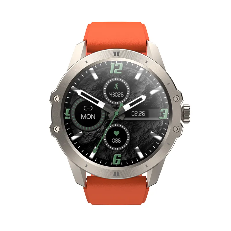 Akıllı saat Ip68 müzik Bt çağrı 1.75 inç tam dokunmatik ekran kol saatleri kalp hızı Relojes su geçirmez Smartwatch