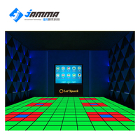 Jeu de sol interactif LED JAMMA Super Grid |   Is Lava Activate Pixel Grid Arena pour Escape Room et divertissement intérieur pour adultes