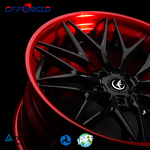 Vente Flash Jantes Forgées Monobloc Multi-Rayons Noir Rouge 19 20 21 Pouces 5x112 pour <span class=keywords><strong>Porsche</strong></span> Panamera 970 971 Conception Personnalisée OEM ODM - Product Image 4