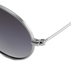 Gafas de Sol Redondas con Marco Metálico, Protección UV400, Estilo Retro, Unisex, Protección Solar para Adultos - Product Image 4